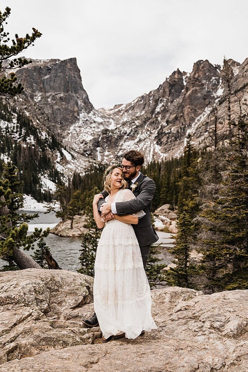 Dream Lake | Rocky Mountain National Park Wedding | Colorado | Vow of the Wild