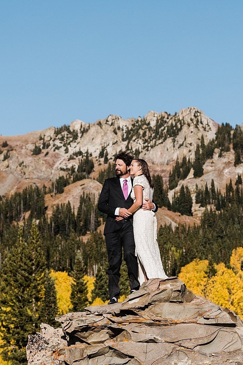 Crested Butte Mountaintop Hiking Elopement | Colorado Elopement Photographer | Vow of the Wild