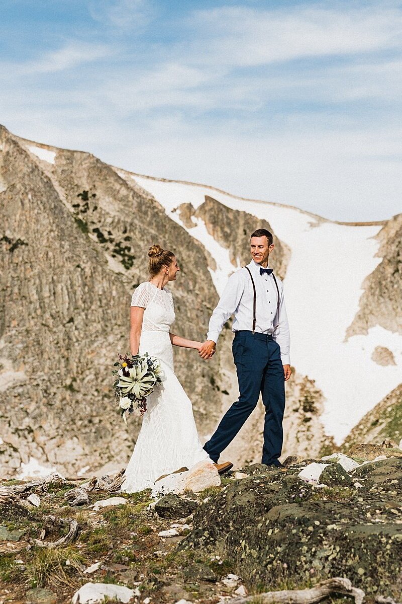 Sunrise Wyoming Hiking Elopement | Vow of the Wild