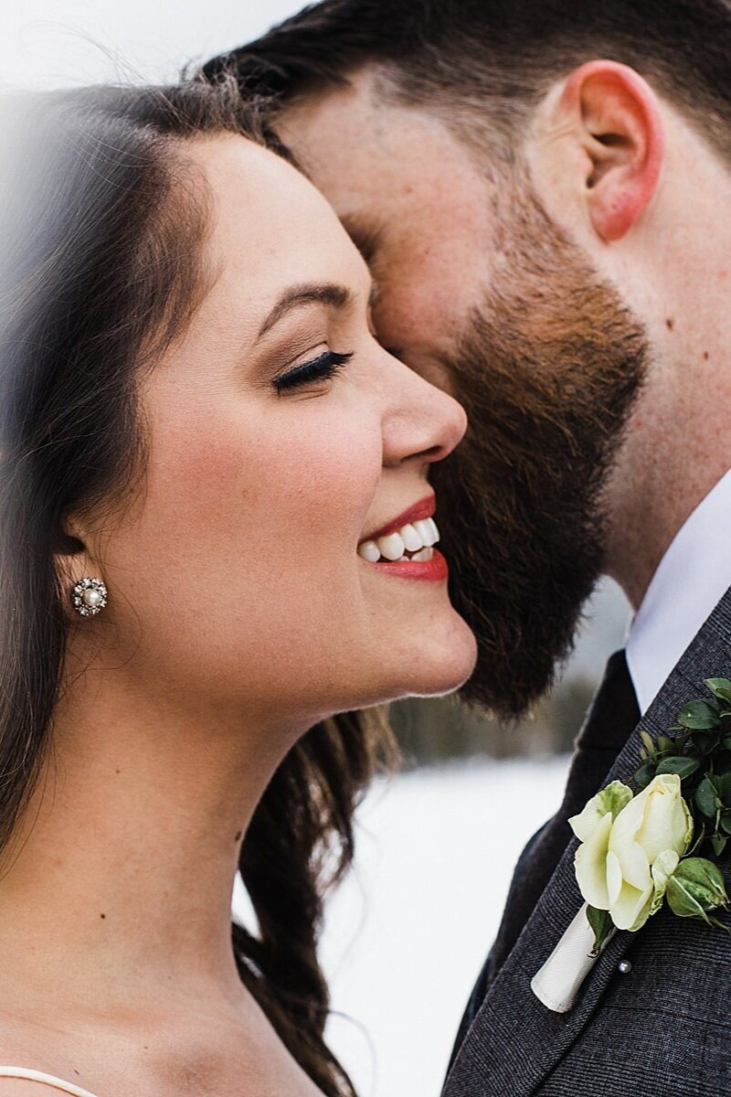 Colorado Winter Hiking Elopement | Colorado Elopement Photograph