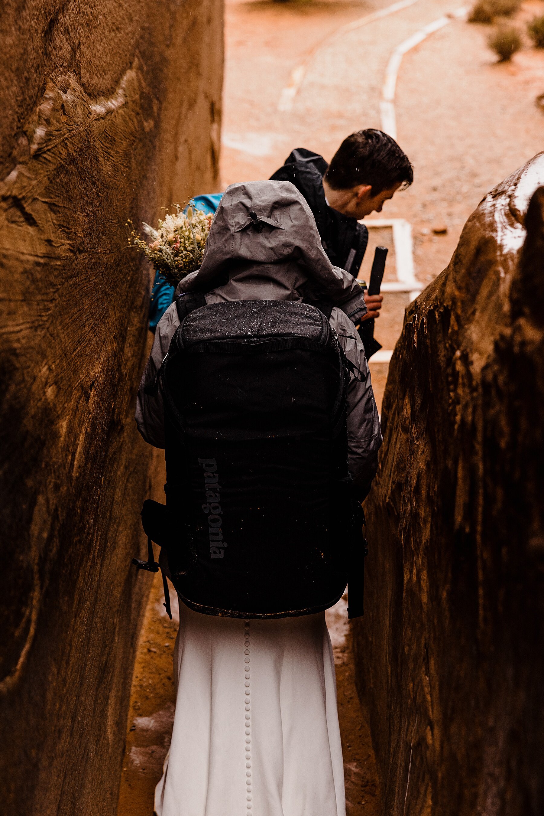 Elopement in Arches National Park | Sand Dune Arch Ceremony | Mo