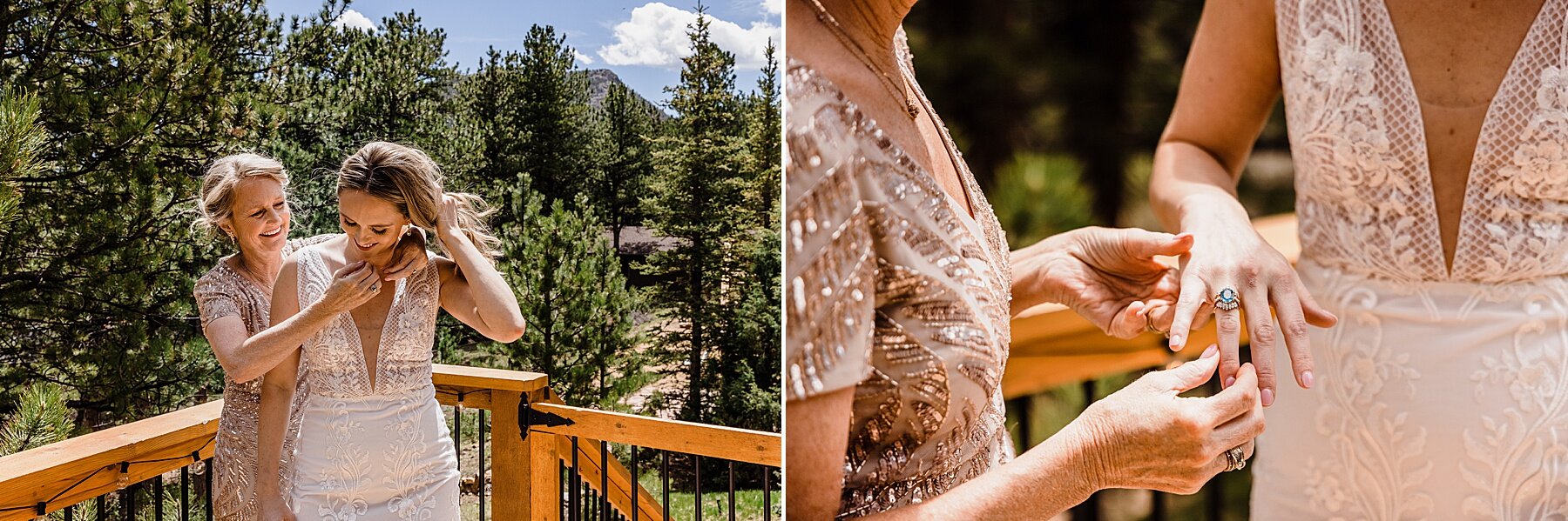 Rocky Mountain National Park Elopement at 3M Curve and Bear Lake