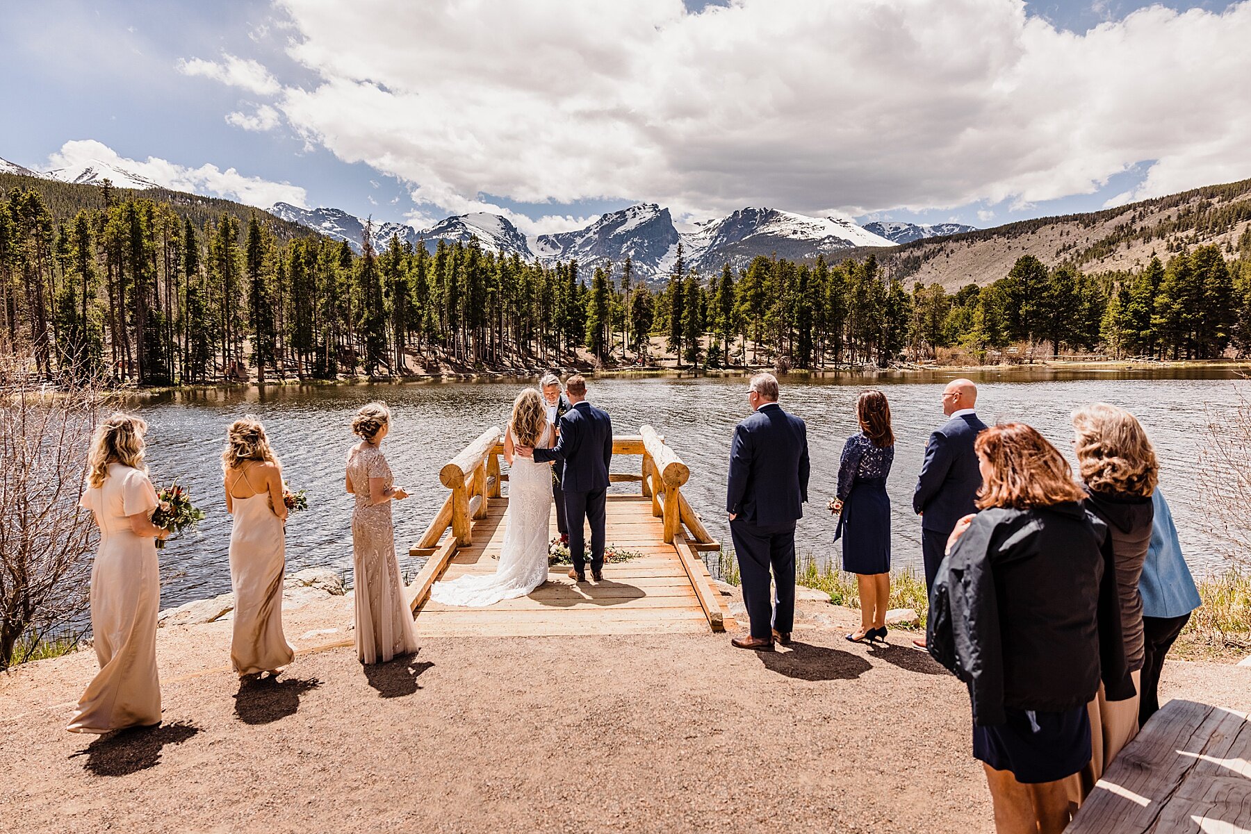 Rocky Mountain National Park Elopement at 3M Curve and Bear Lake