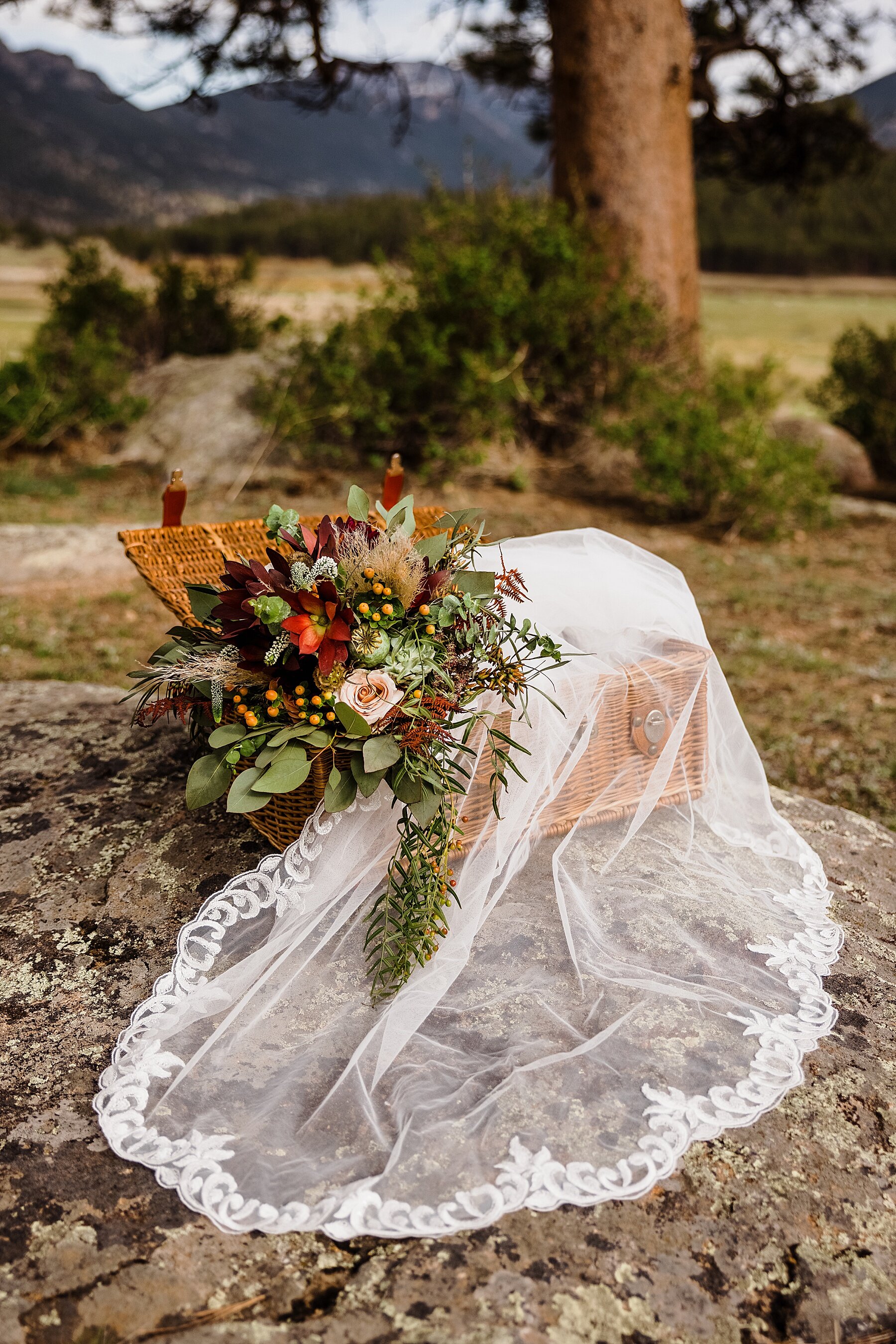 Rocky Mountain National Park Elopement at 3M Curve and Bear Lake