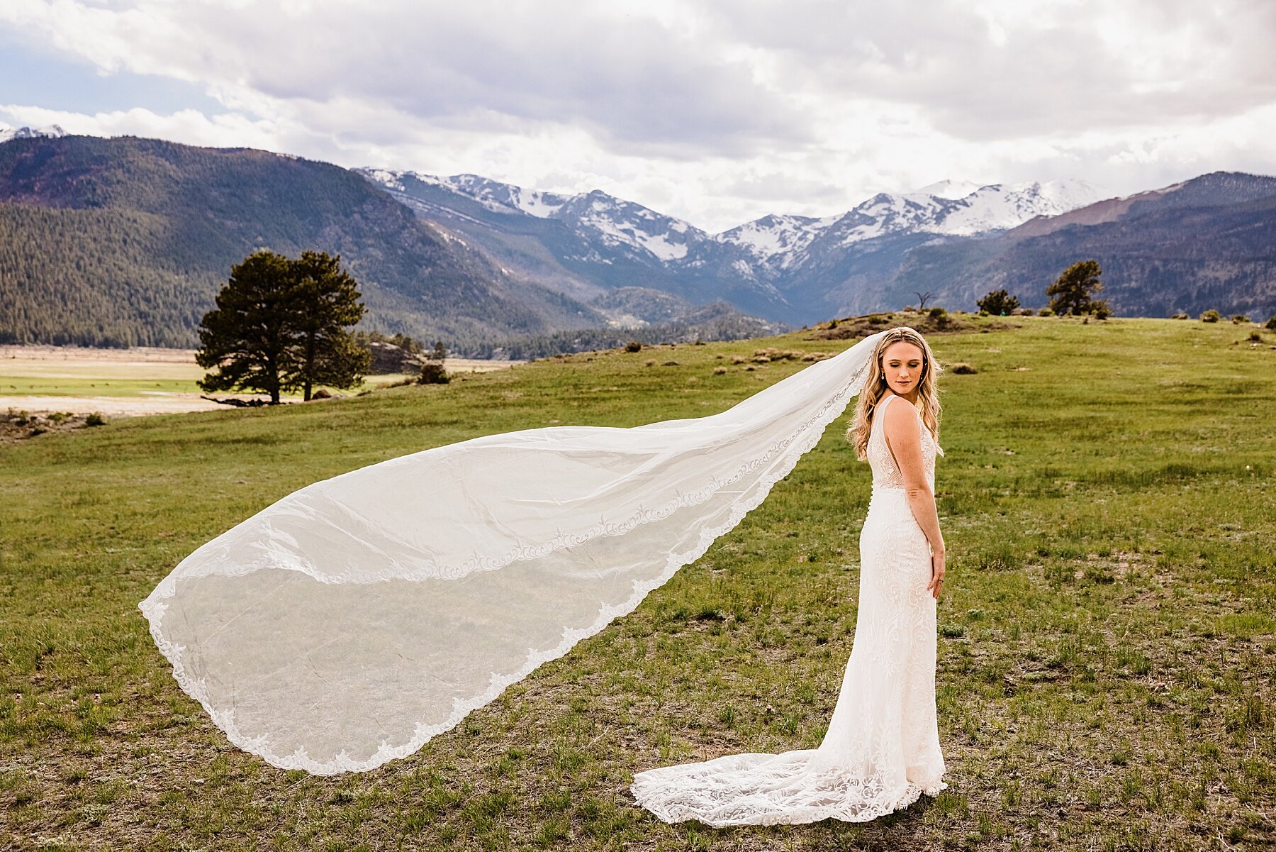 Rocky Mountain National Park Elopement at 3M Curve and Bear Lake