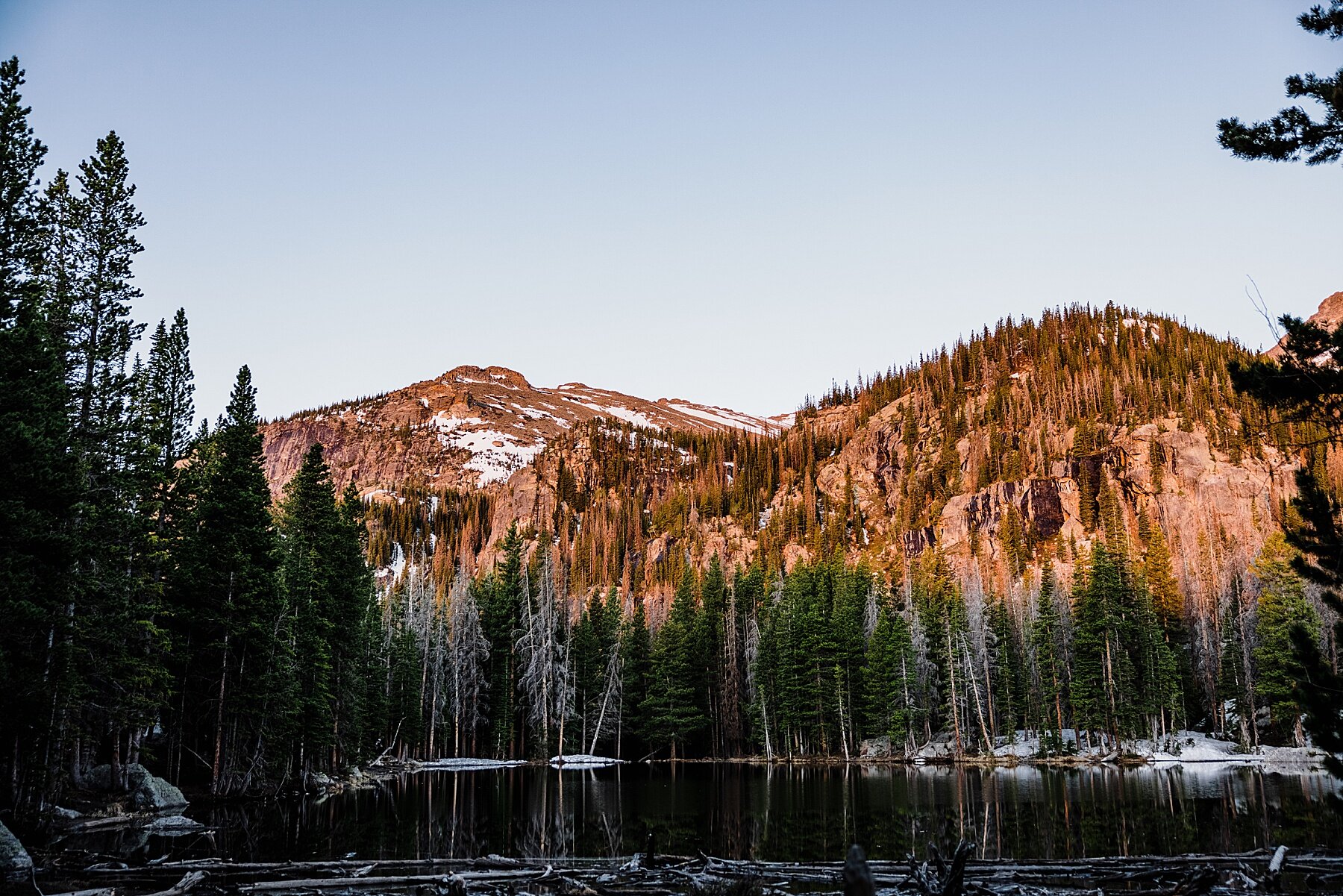 Sunrise Elopement at Hidden Valley in Rocky Mountain National Pa