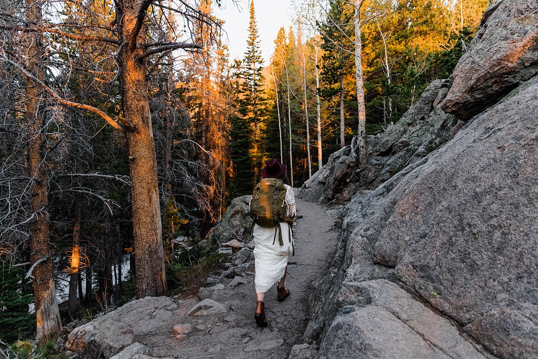 Sunrise Elopement at Hidden Valley in Rocky Mountain National Pa