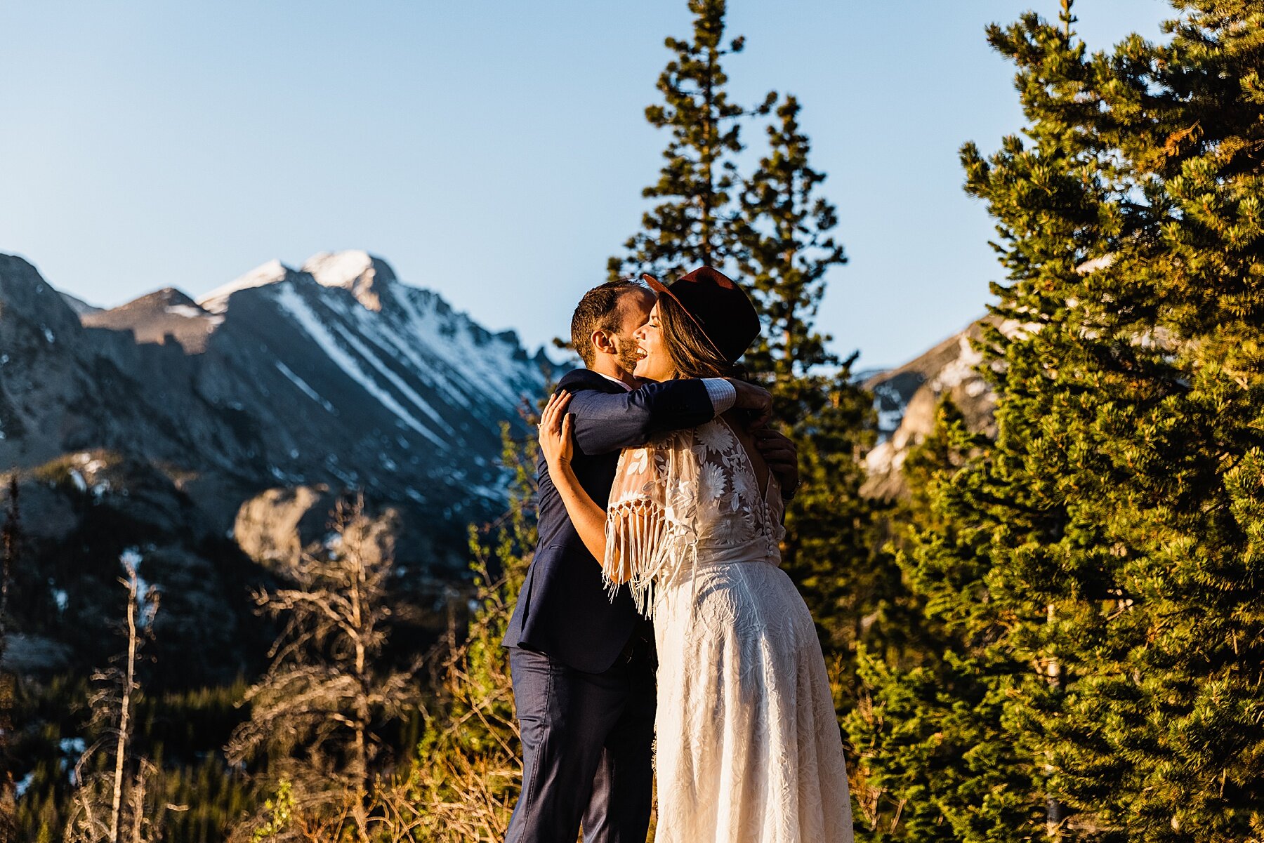 Sunrise Elopement at Hidden Valley in Rocky Mountain National Pa