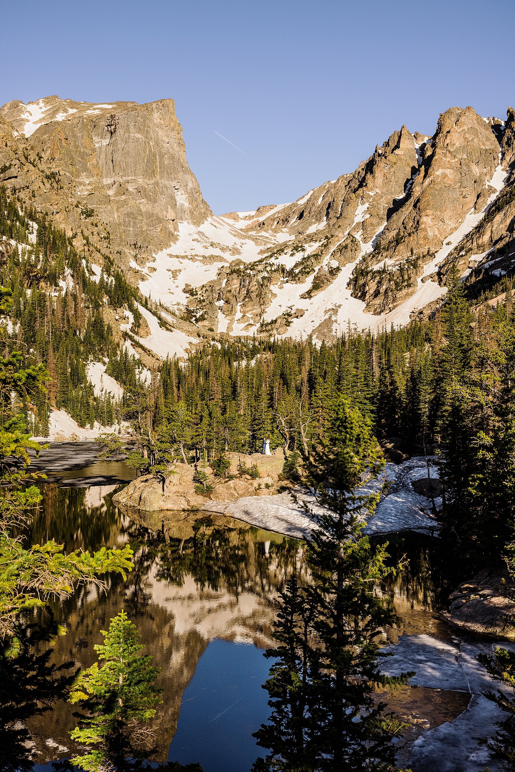 Sunrise Elopement at Hidden Valley in Rocky Mountain National Pa