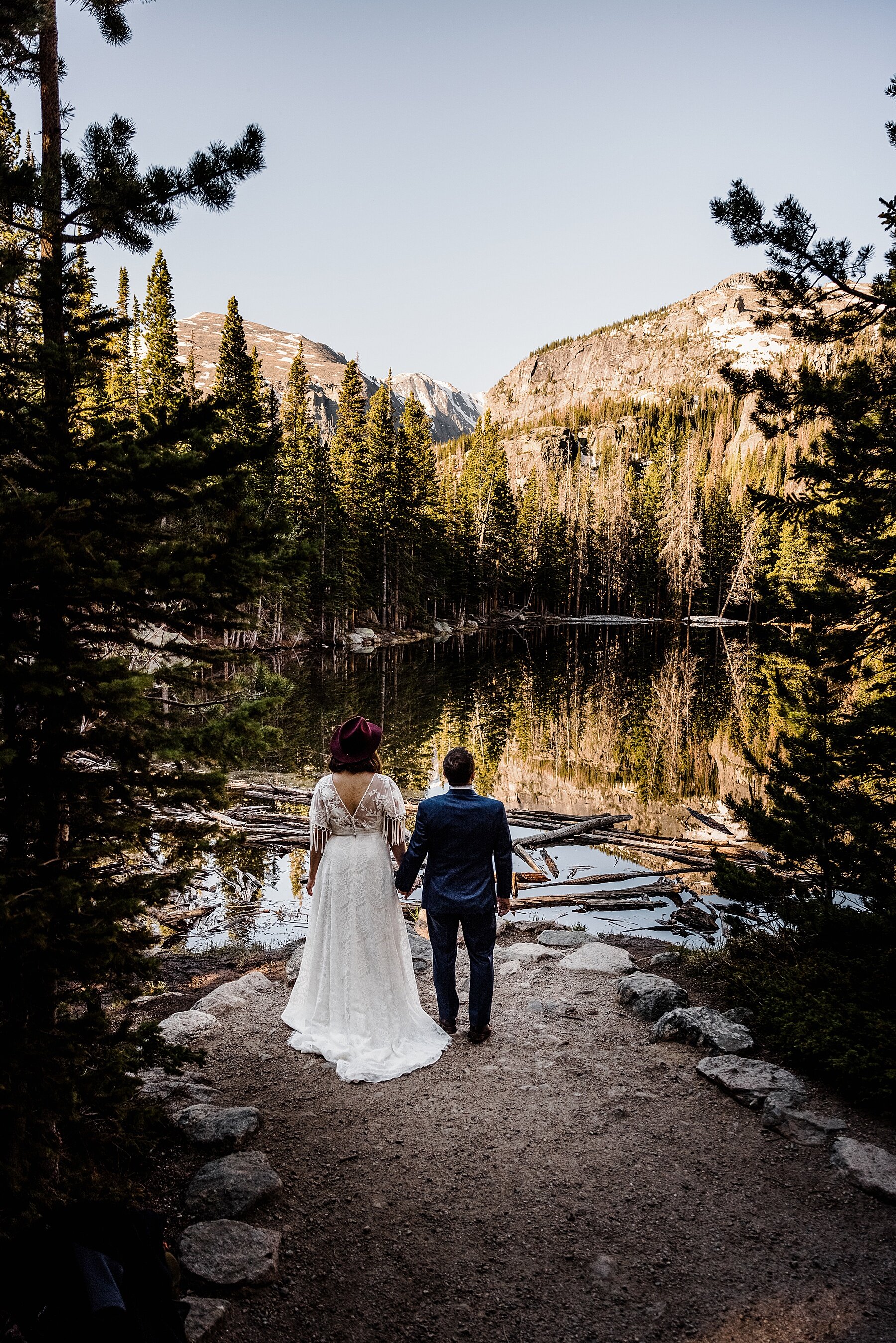 Sunrise Elopement at Hidden Valley in Rocky Mountain National Pa