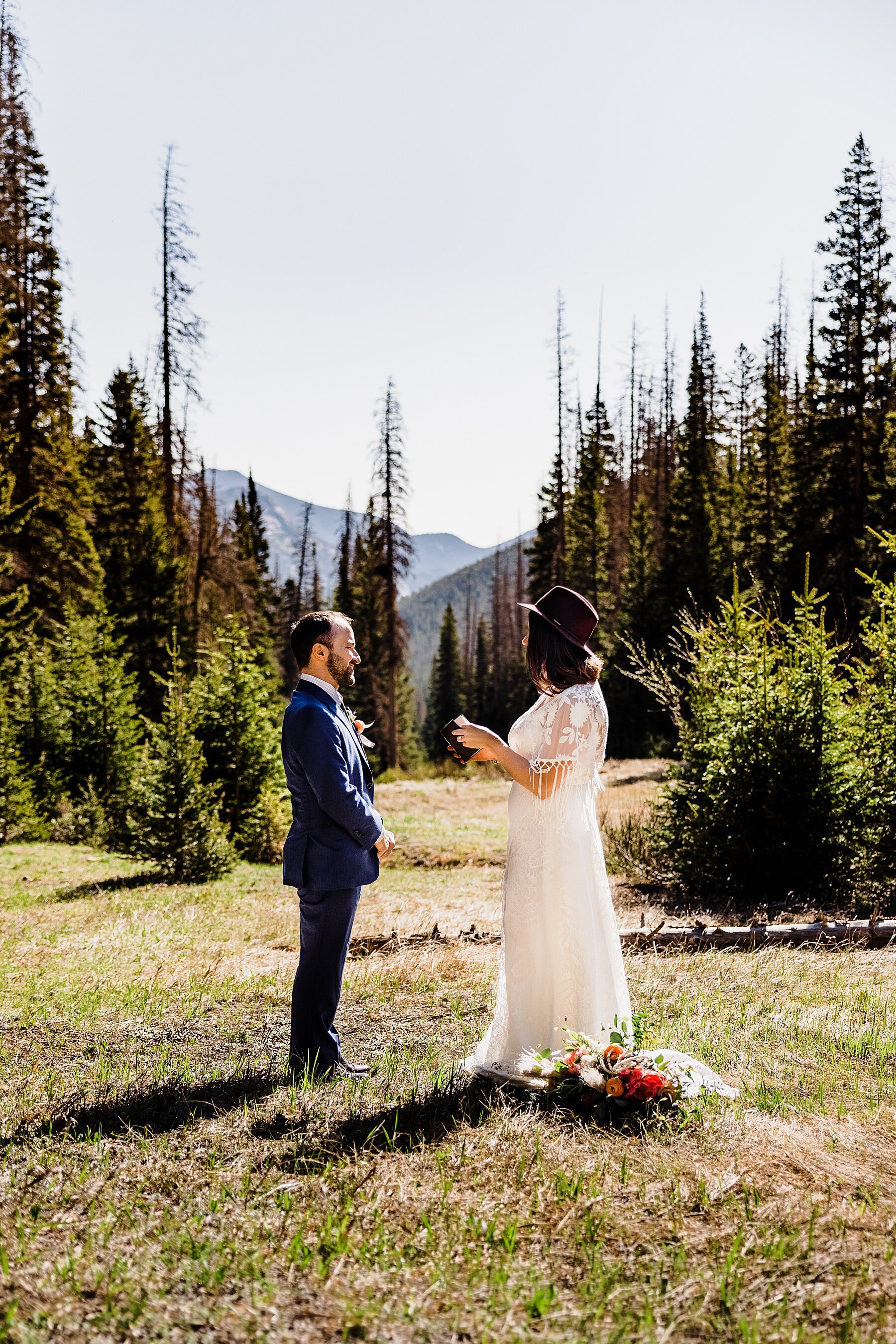 Sunrise Elopement at Hidden Valley in Rocky Mountain National Pa