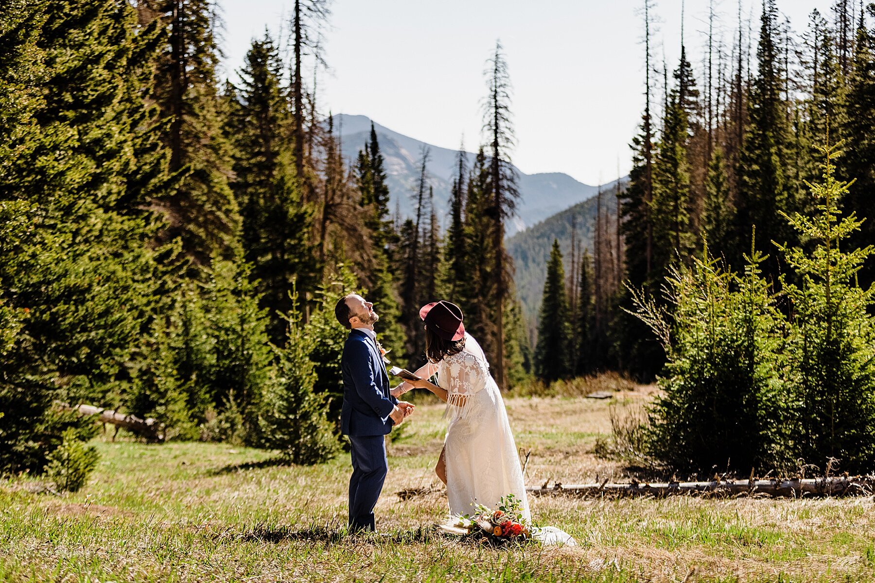 Sunrise Elopement at Hidden Valley in Rocky Mountain National Pa