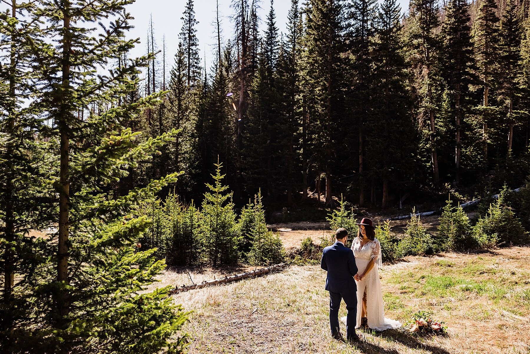 Sunrise Elopement at Hidden Valley in Rocky Mountain National Pa