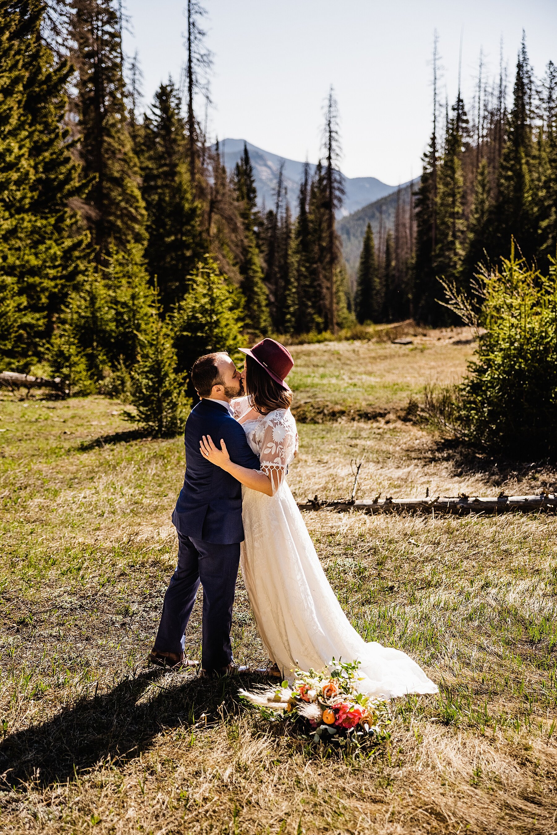 Sunrise Elopement at Hidden Valley in Rocky Mountain National Pa