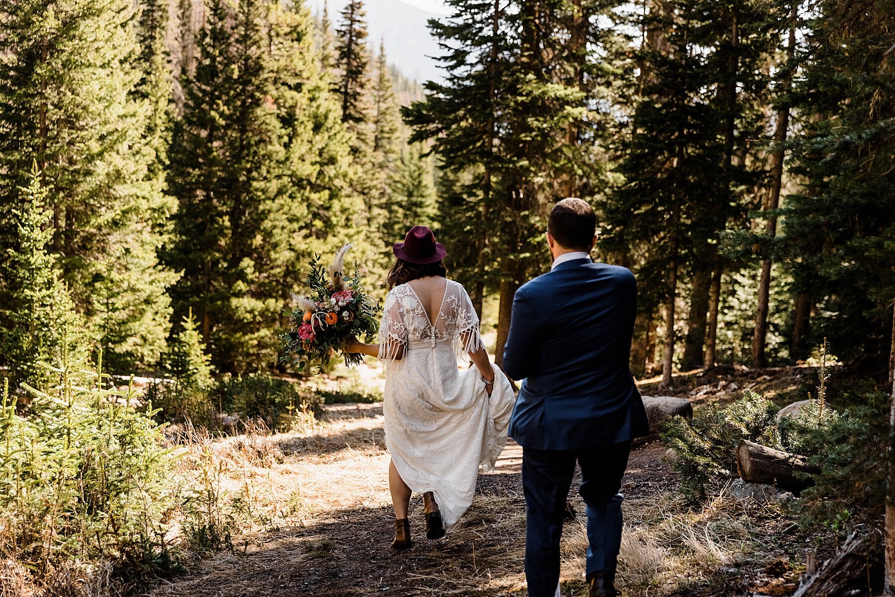 Sunrise Elopement at Hidden Valley in Rocky Mountain National Pa