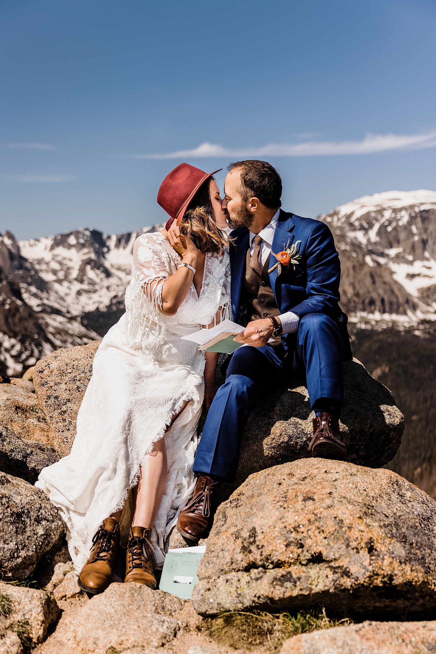 Sunrise Elopement at Hidden Valley in Rocky Mountain National Pa