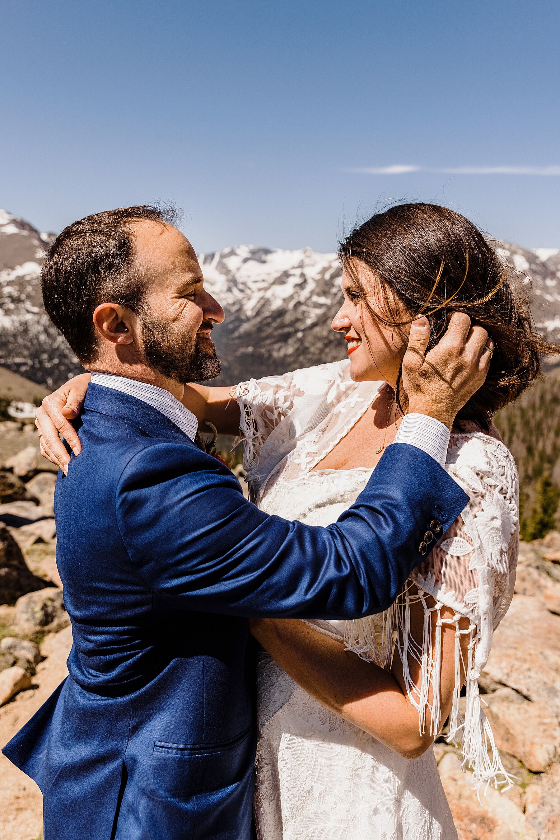 Sunrise Elopement at Hidden Valley in Rocky Mountain National Pa