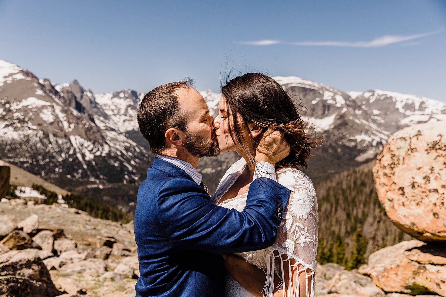 Sunrise Elopement at Hidden Valley in Rocky Mountain National Pa