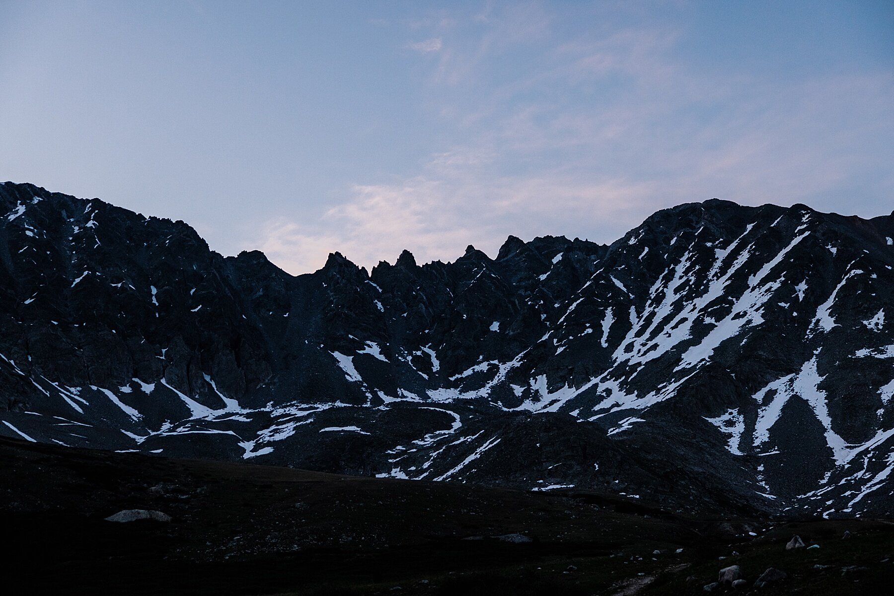 Colorado Sunrise Hiking Elopement