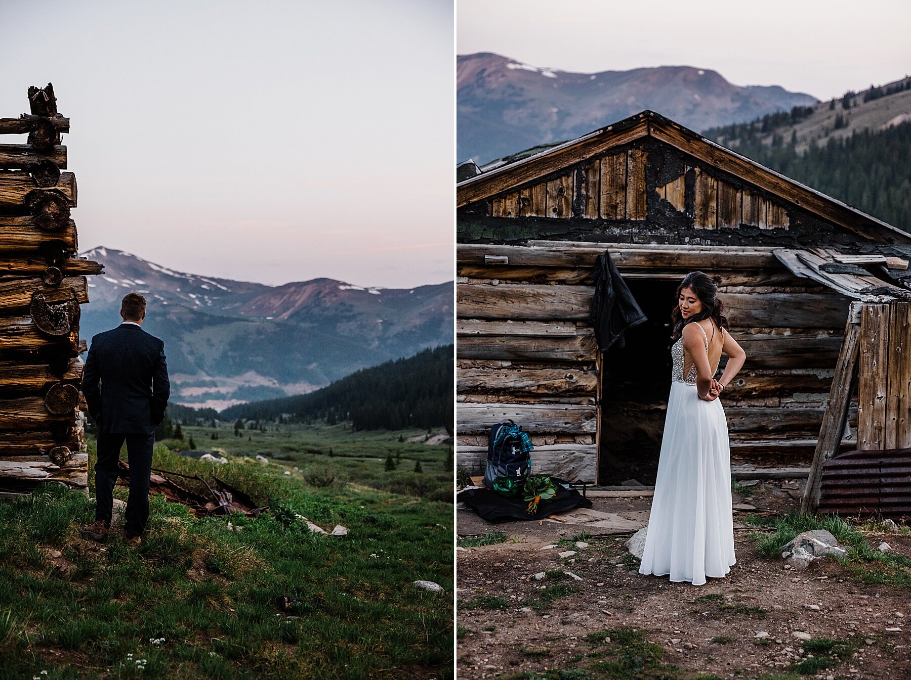 Colorado Sunrise Hiking Elopement