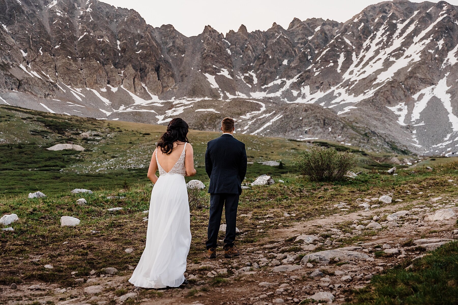 Colorado Sunrise Hiking Elopement