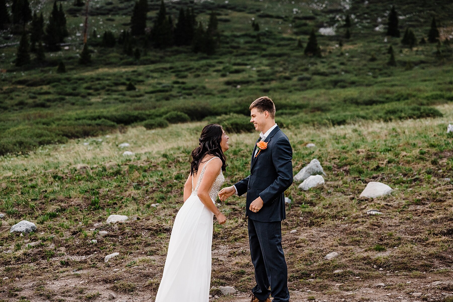 Colorado Sunrise Hiking Elopement