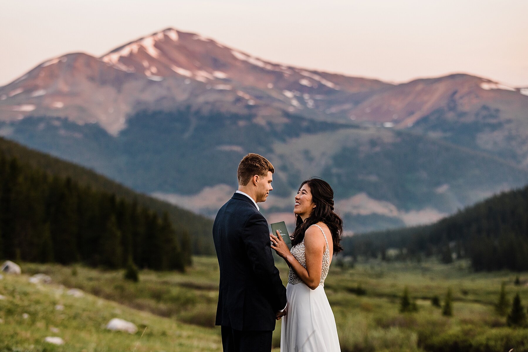 Colorado Sunrise Hiking Elopement