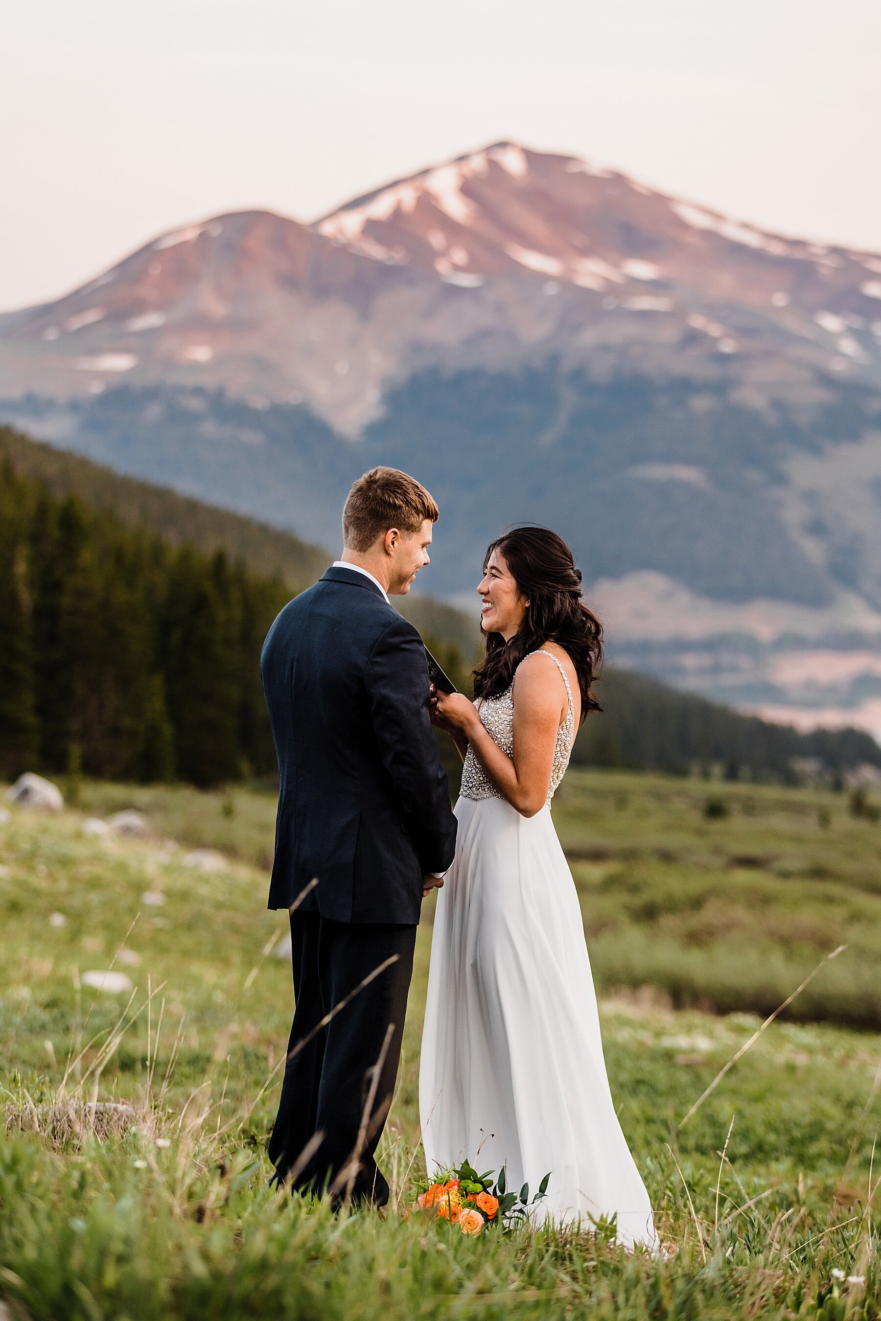 Colorado Sunrise Hiking Elopement