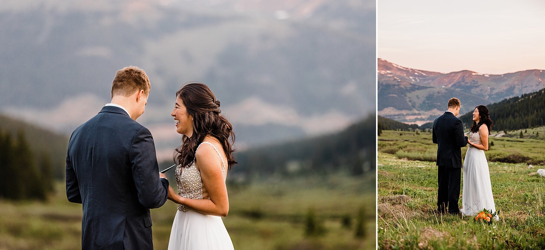 Colorado Sunrise Hiking Elopement