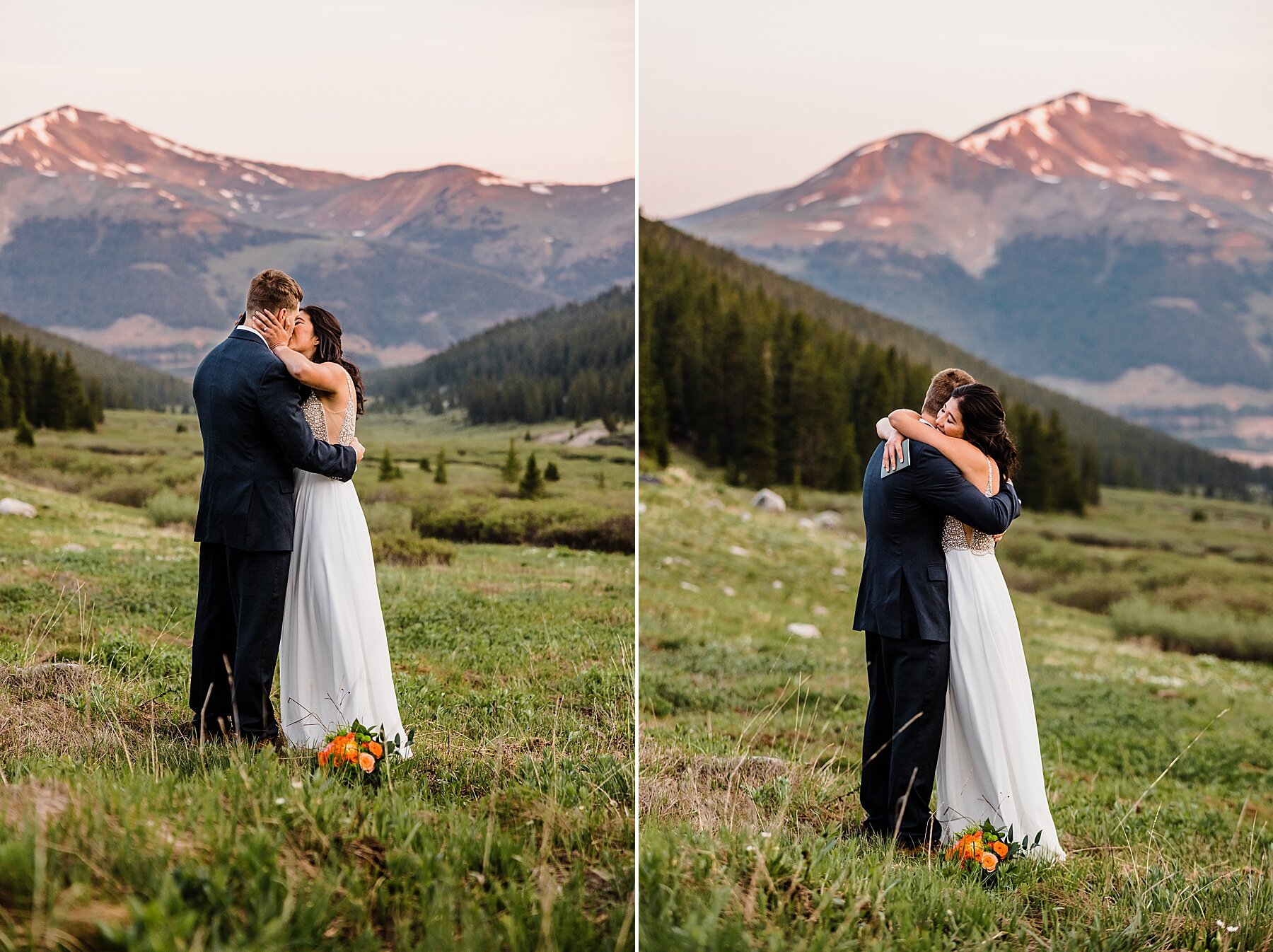 Colorado Sunrise Hiking Elopement