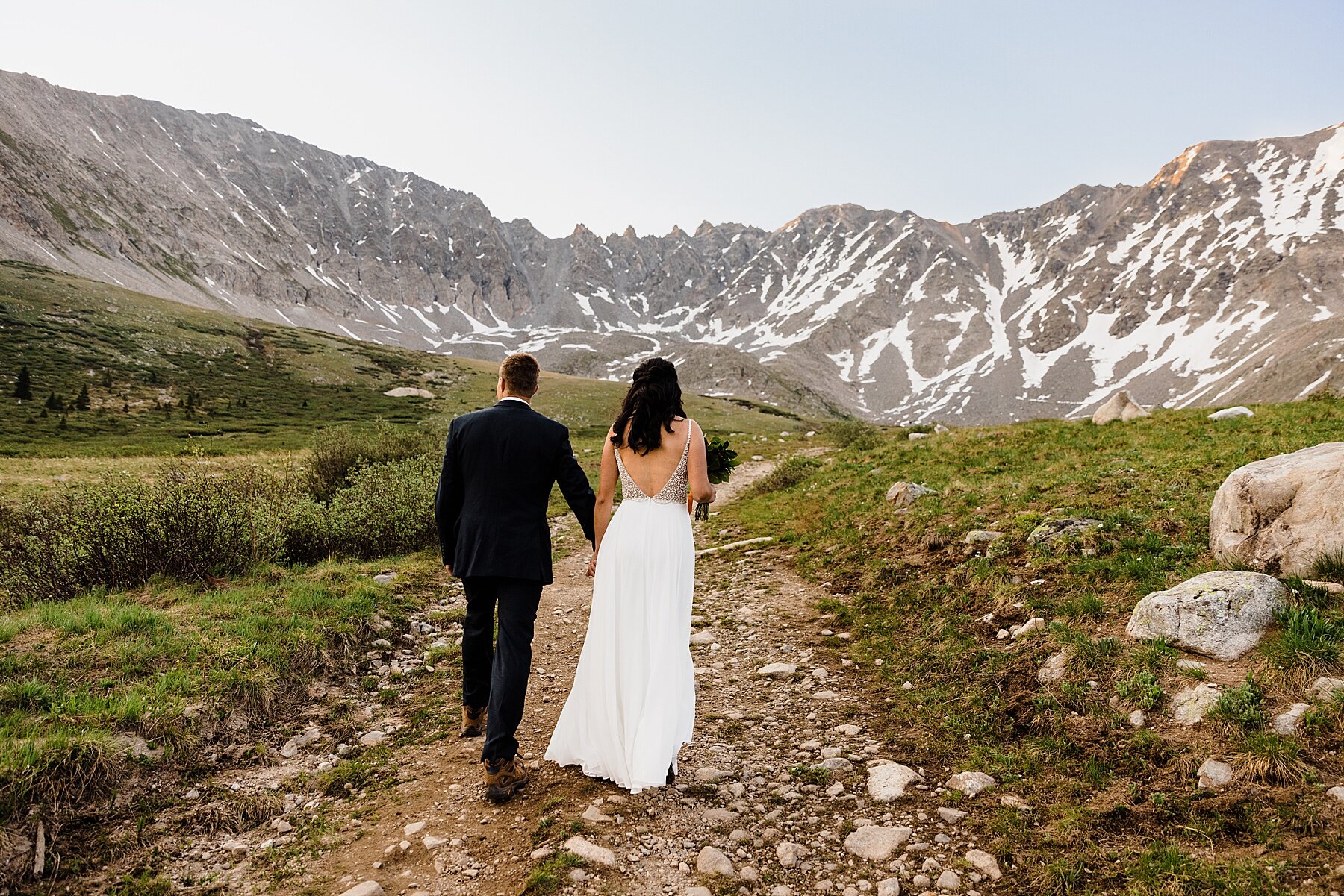 Colorado Sunrise Hiking Elopement