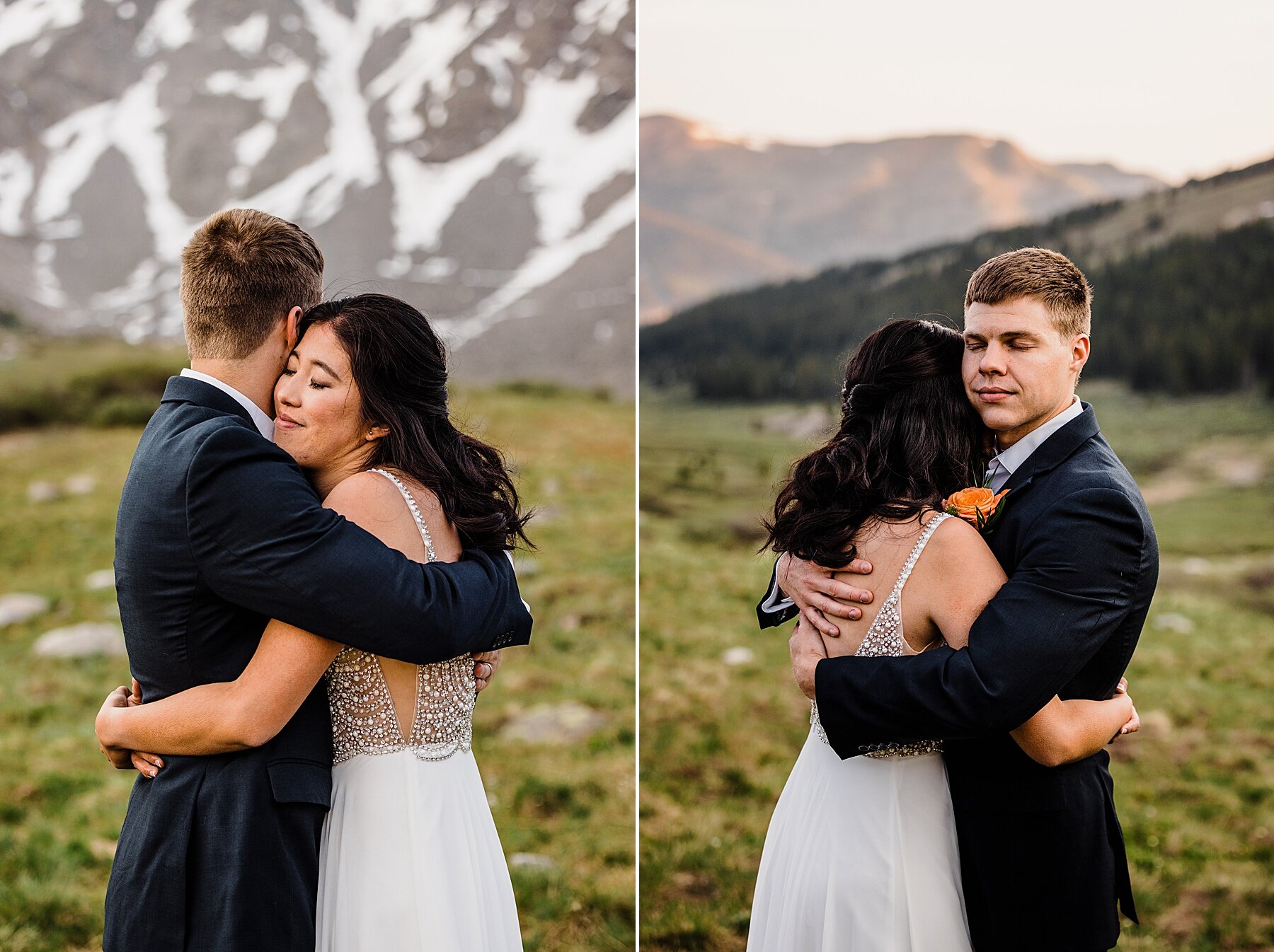 Colorado Sunrise Hiking Elopement