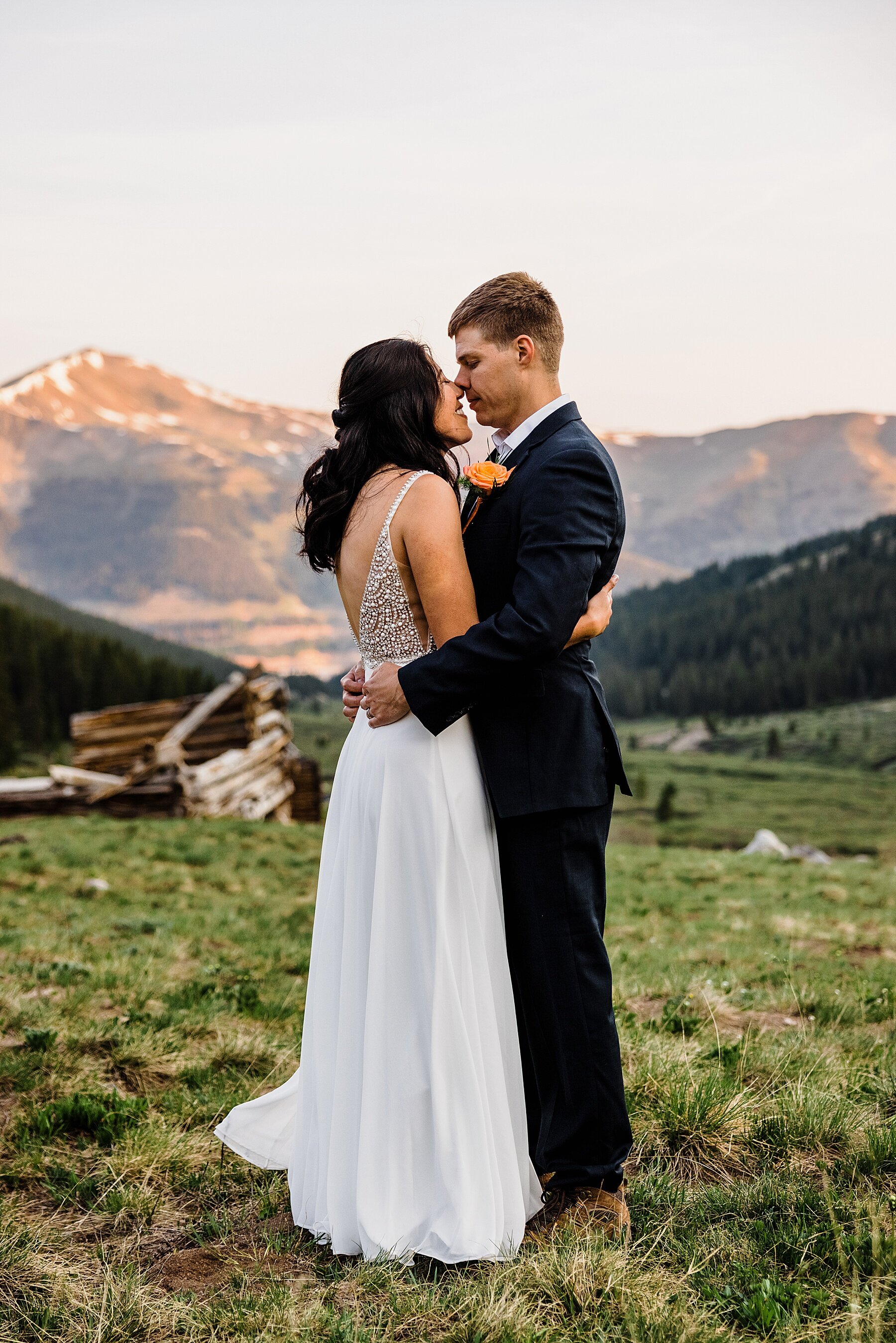 Colorado Sunrise Hiking Elopement