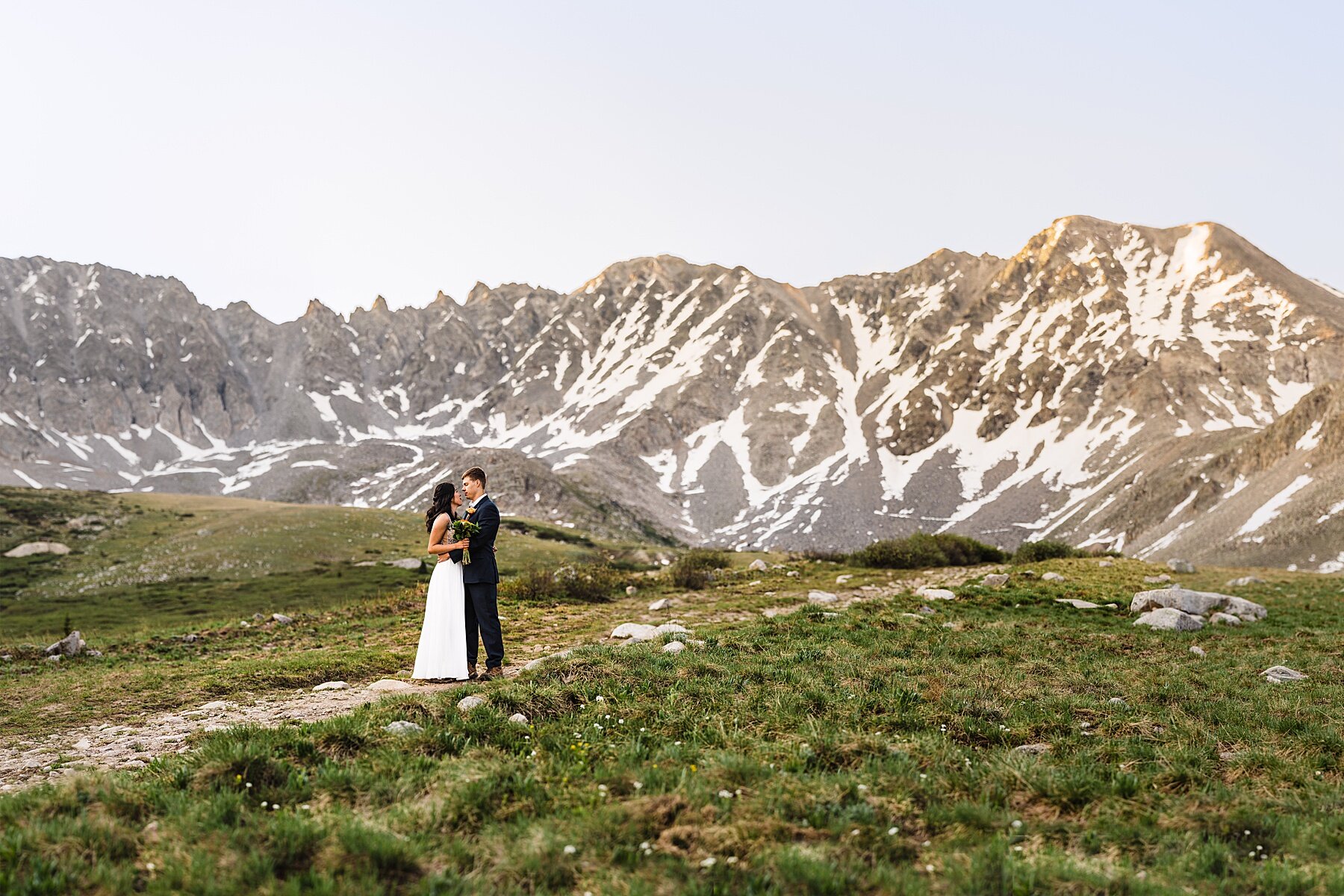 Colorado Sunrise Hiking Elopement