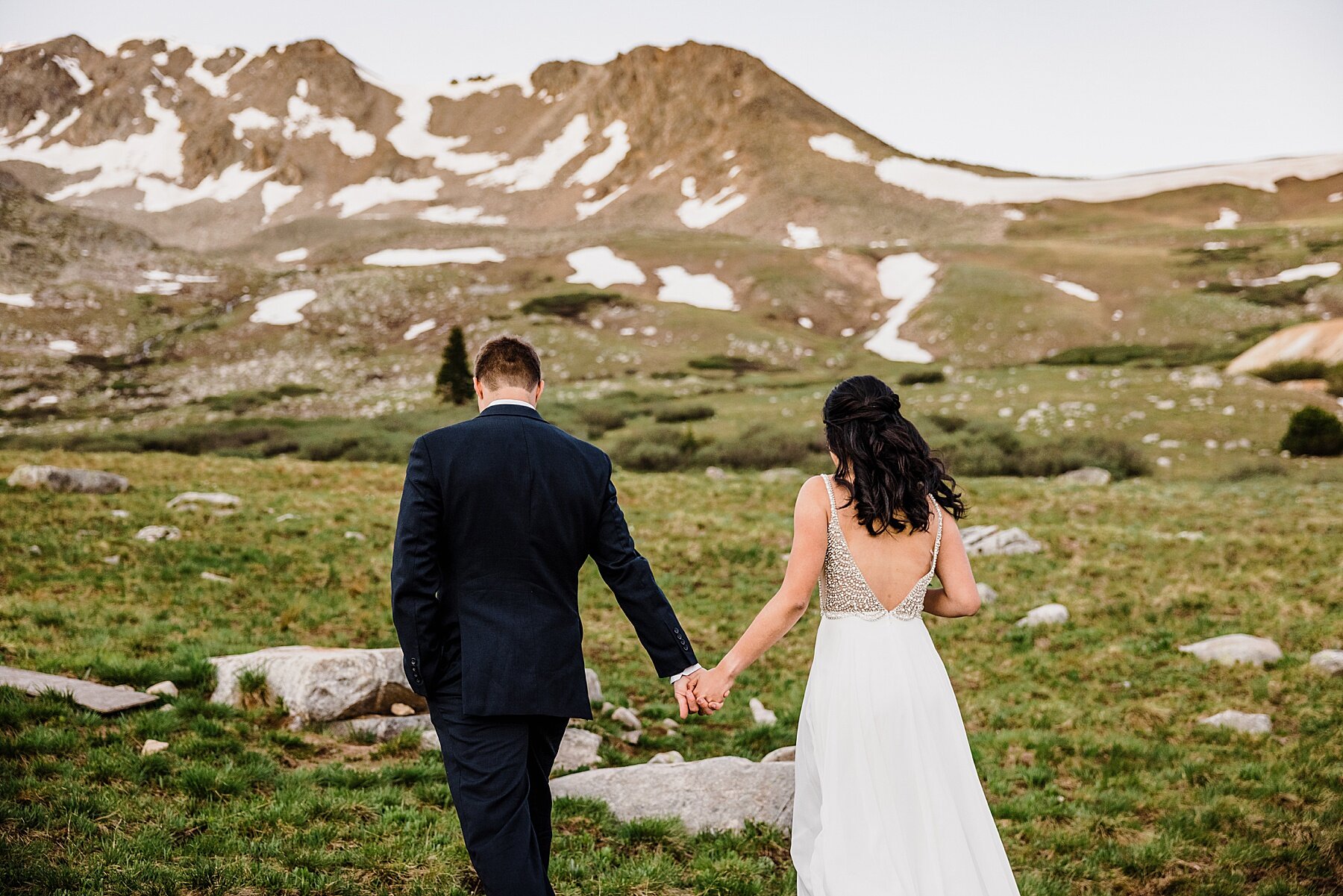 Colorado Sunrise Hiking Elopement