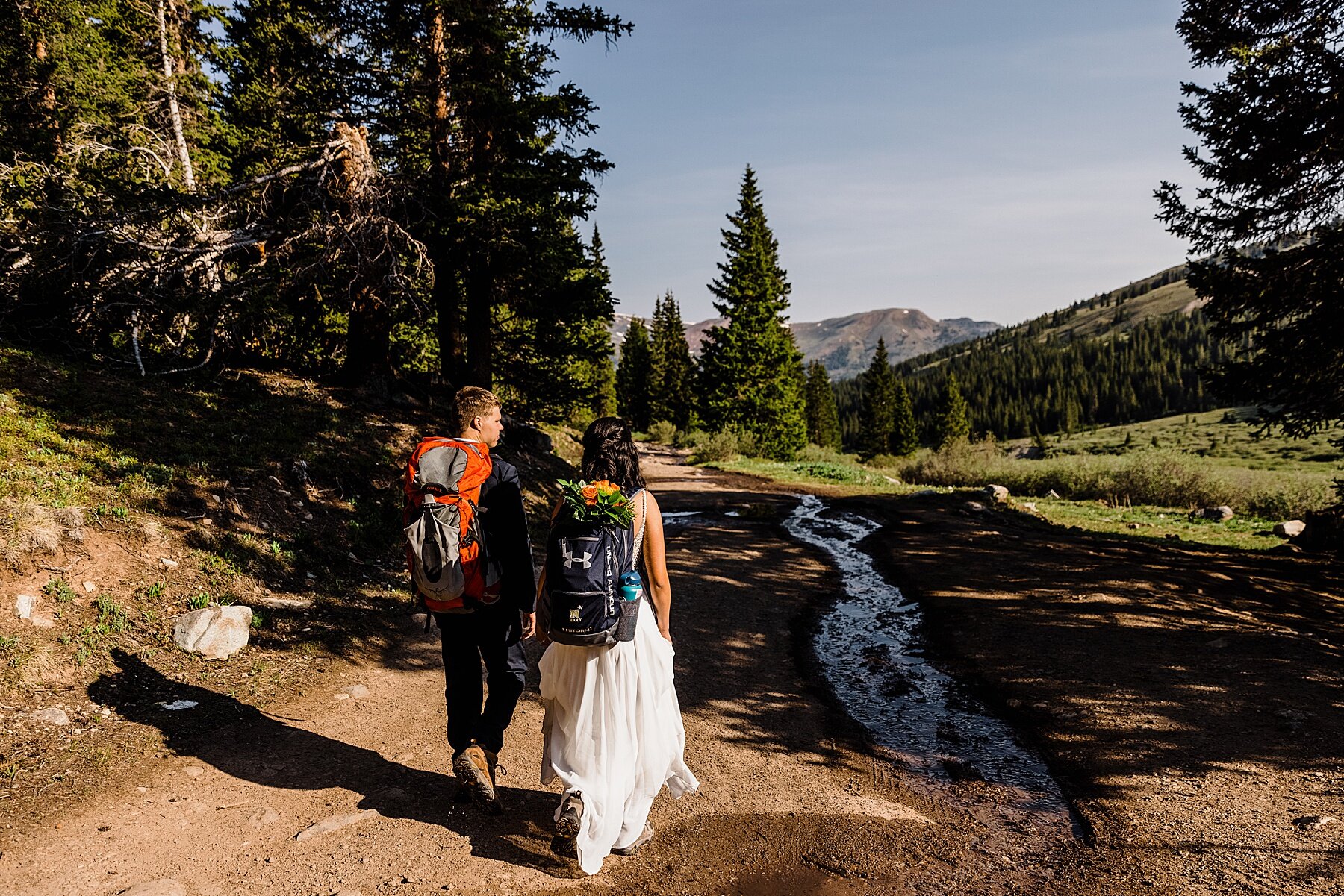 Colorado Sunrise Hiking Elopement