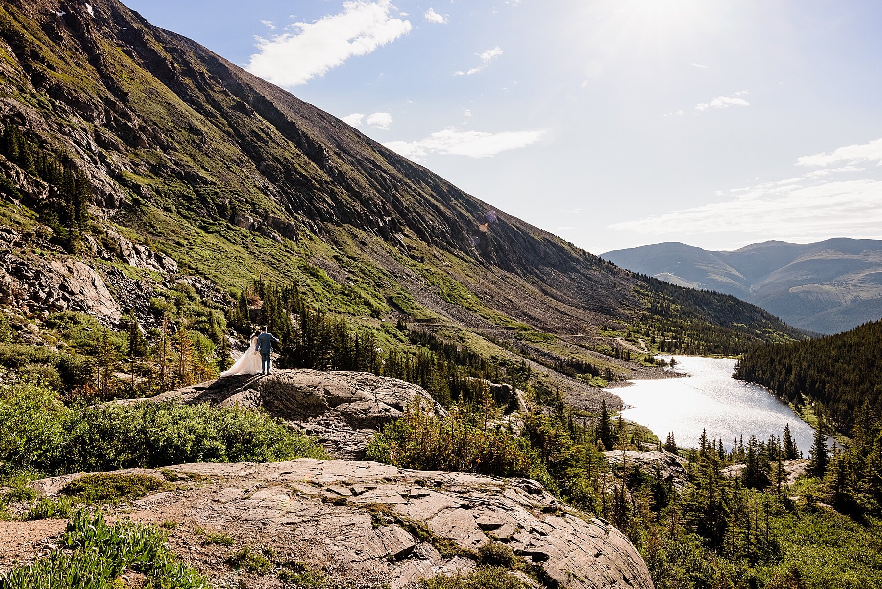 Elopement in Breckenridge, Colorado | Off-road Jeep Elopement | 