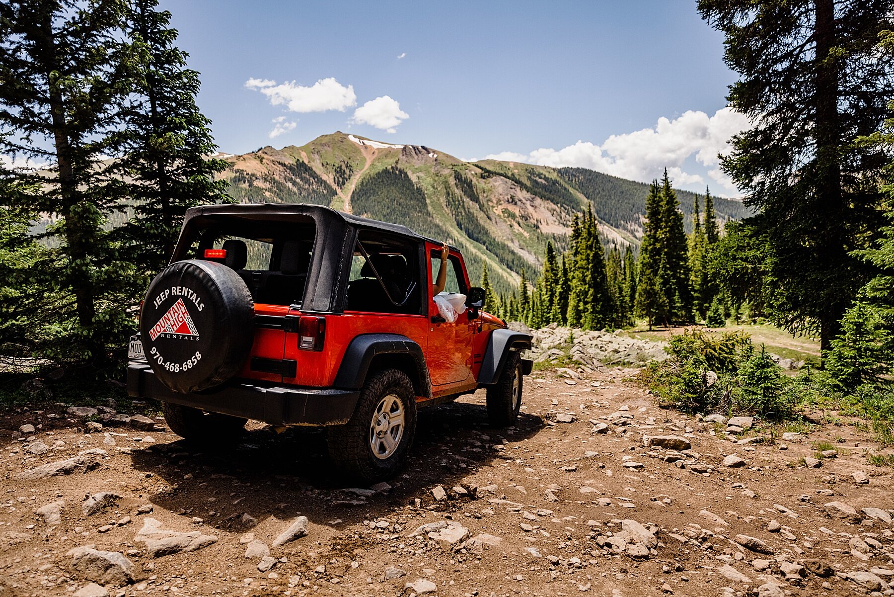 Elopement in Breckenridge, Colorado | Off-road Jeep Elopement | 