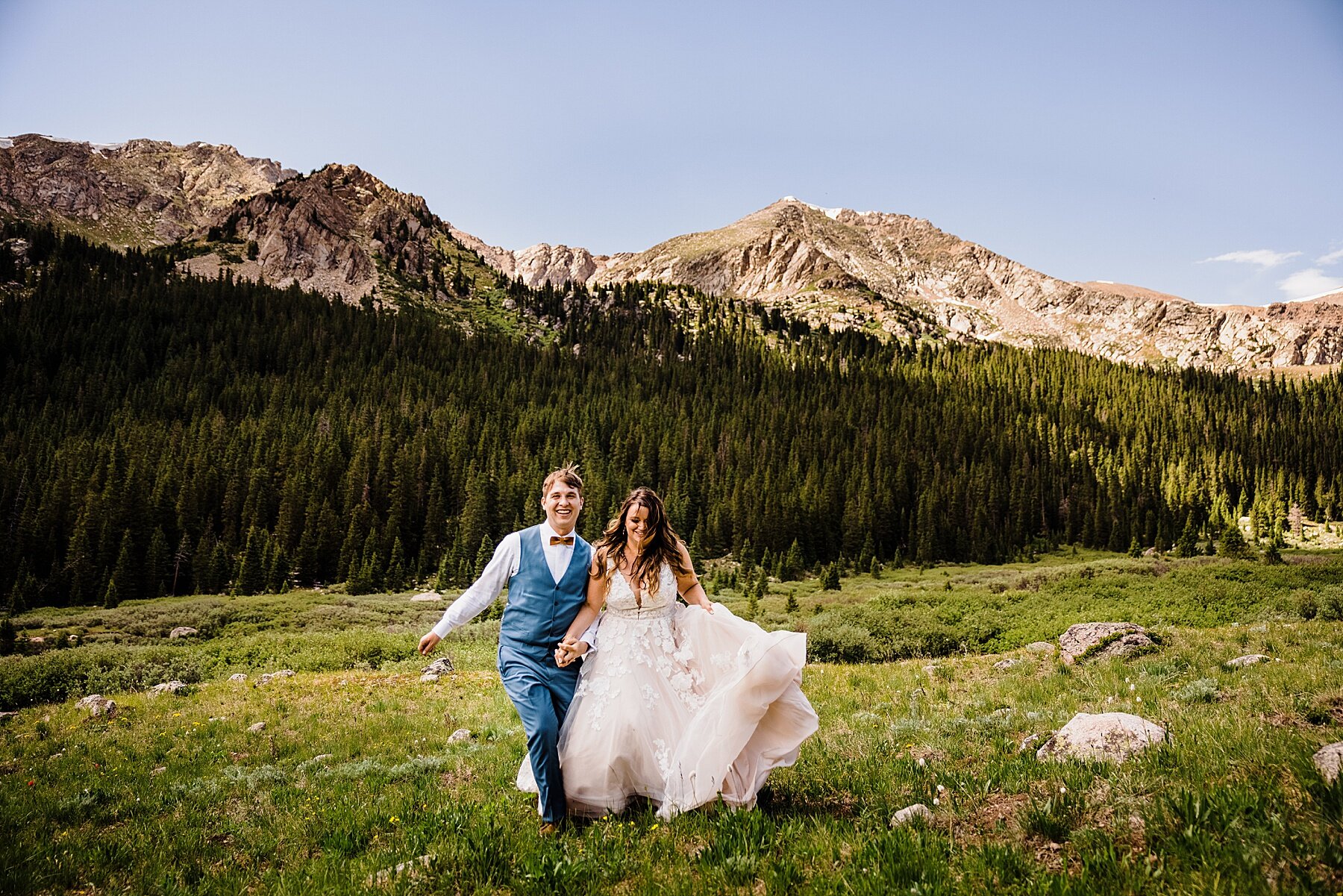 Elopement in Breckenridge, Colorado | Off-road Jeep Elopement | 