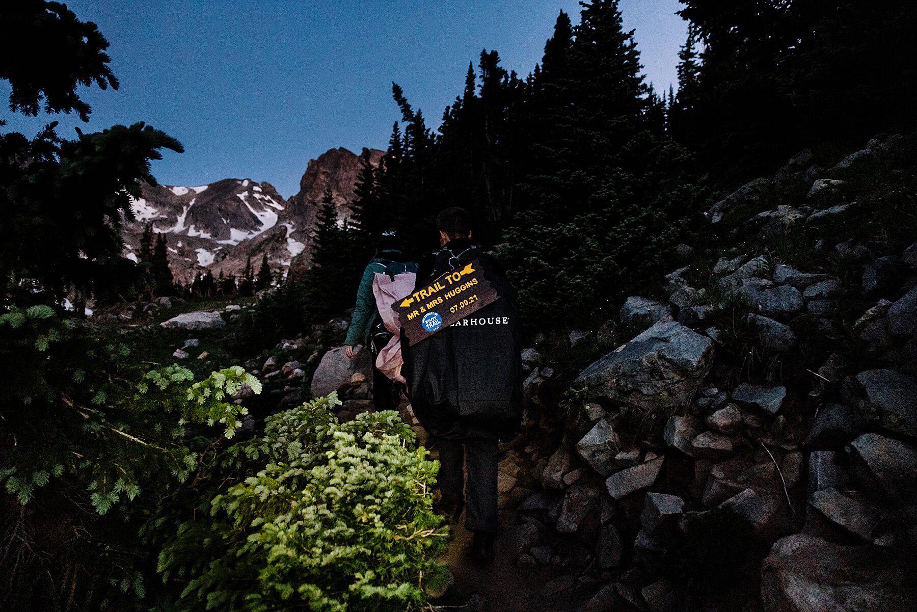 Colorado Elopement at Lake Isabelle in Indian Peaks Wilderness