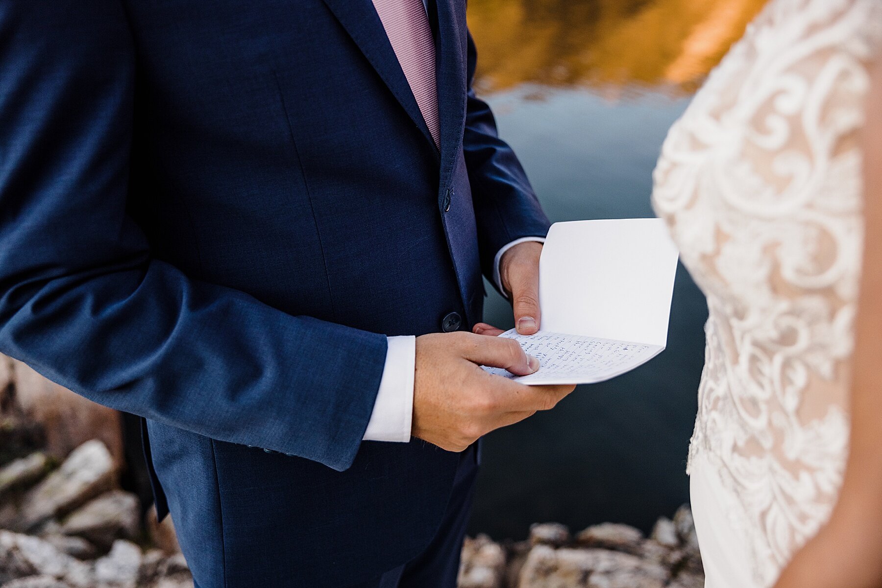 Colorado Elopement at Lake Isabelle in Indian Peaks Wilderness