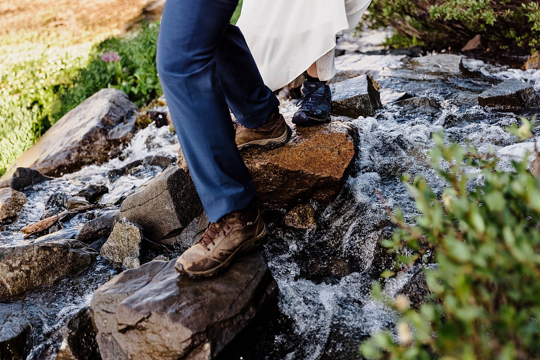 Colorado Elopement at Lake Isabelle in Indian Peaks Wilderness