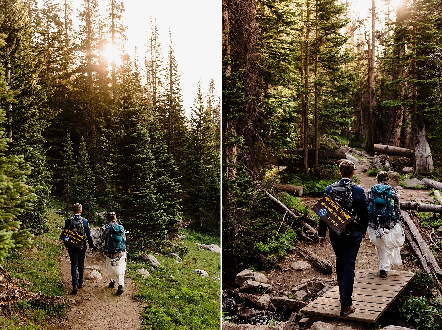 Colorado Elopement at Lake Isabelle in Indian Peaks Wilderness