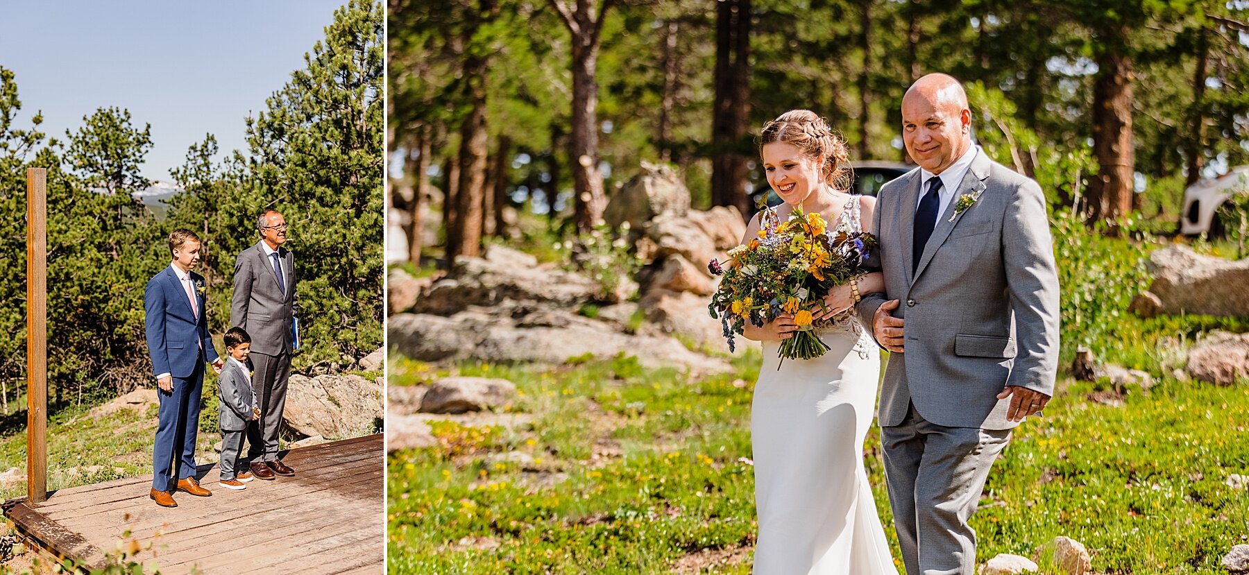 Colorado Elopement at Lake Isabelle in Indian Peaks Wilderness