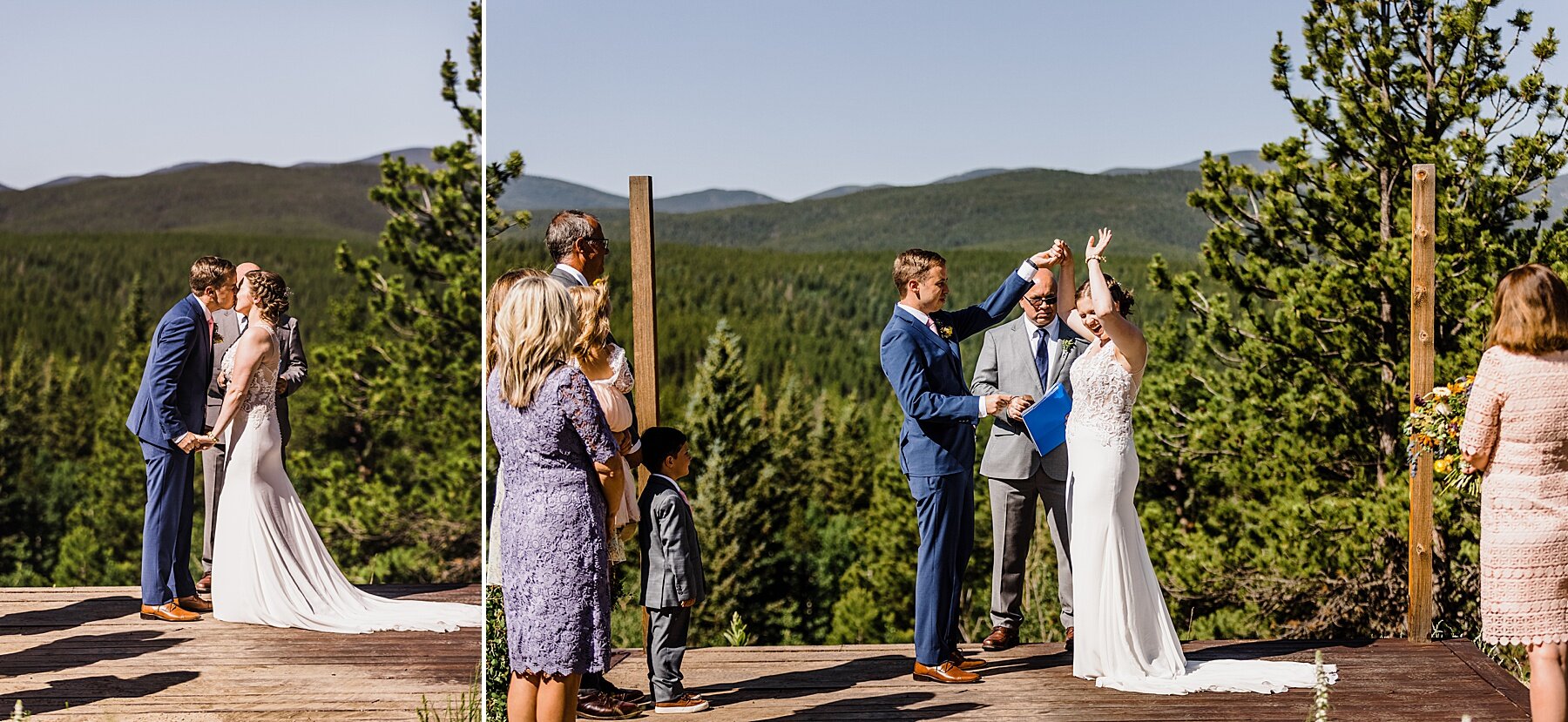 Colorado Elopement at Lake Isabelle in Indian Peaks Wilderness