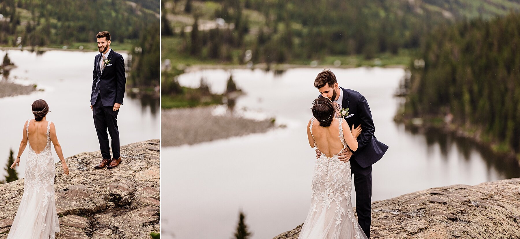 Rainy Mountaintop Elopement in Colorado - Vow of the Wild