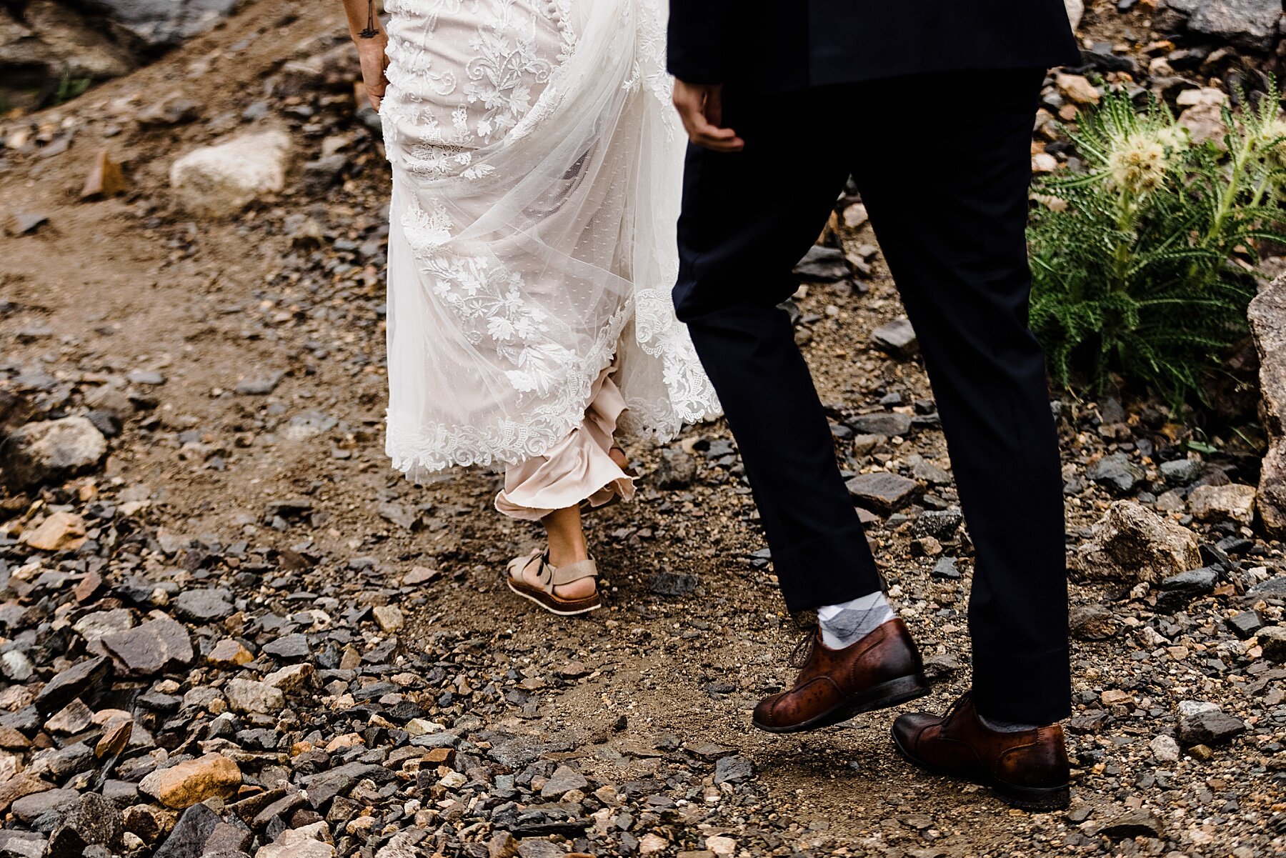 Rainy Mountaintop Elopement in Colorado - Vow of the Wild