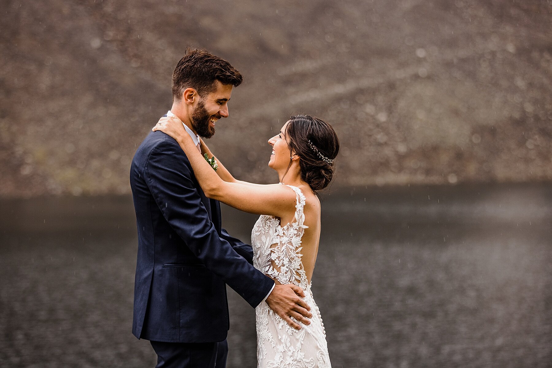 Rainy Mountaintop Elopement in Colorado - Vow of the Wild