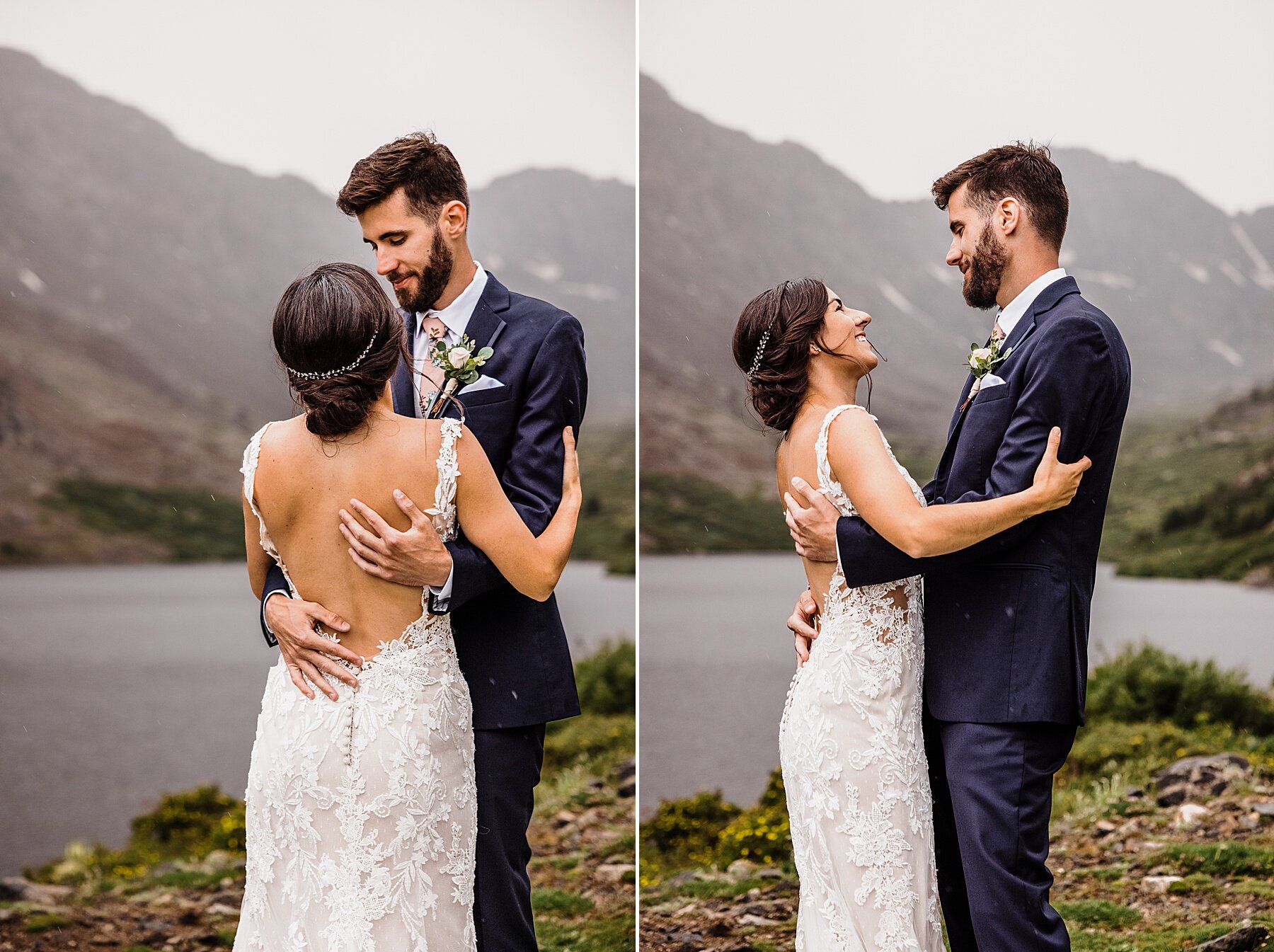 Rainy Mountaintop Elopement in Colorado - Vow of the Wild