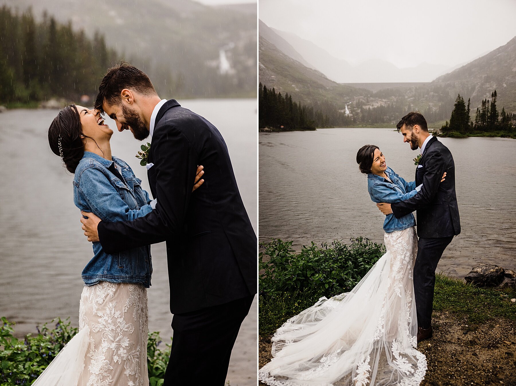 Rainy Mountaintop Elopement in Colorado - Vow of the Wild